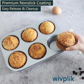 Wivplik premium nonstick coating closeup for easy release