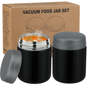 wiwens 12oz insulated food jar with wide mouth open lid, ideal for kids' hot lunches