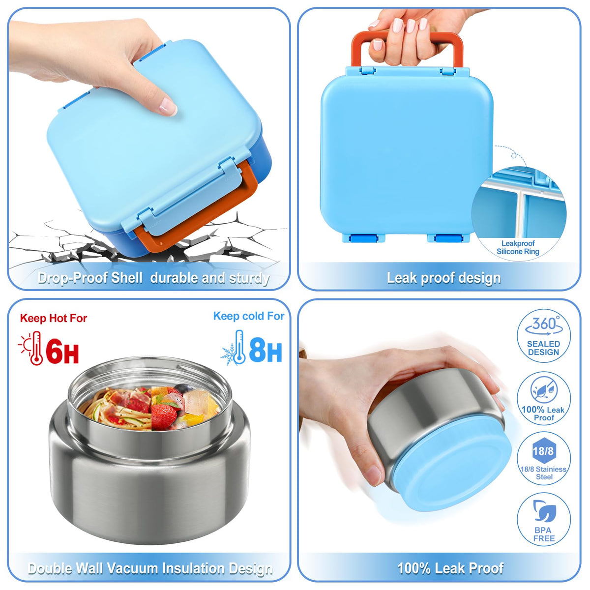 wiwens multi-compartment lunch box demonstrating organized meals for kids