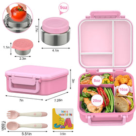 Wiwens insulated hot food jar preserves warmth for lunches during class breaks.