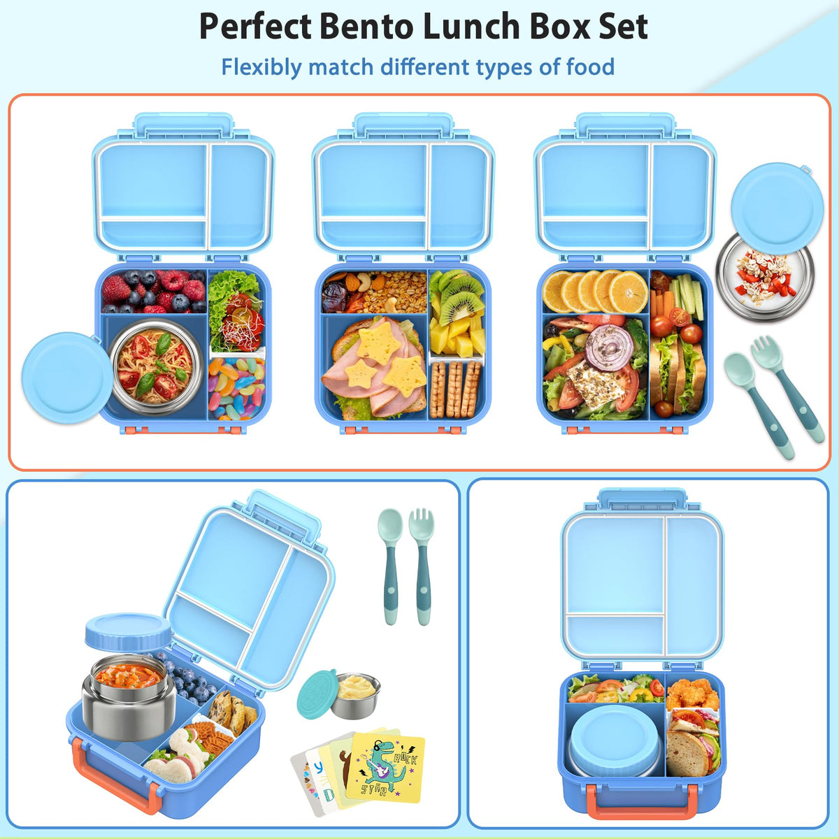 wiwens kids buckle handle design makes opening easy for little hands