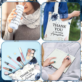 Wiwiqing gift-set with floral design conveys appreciation and motivation.