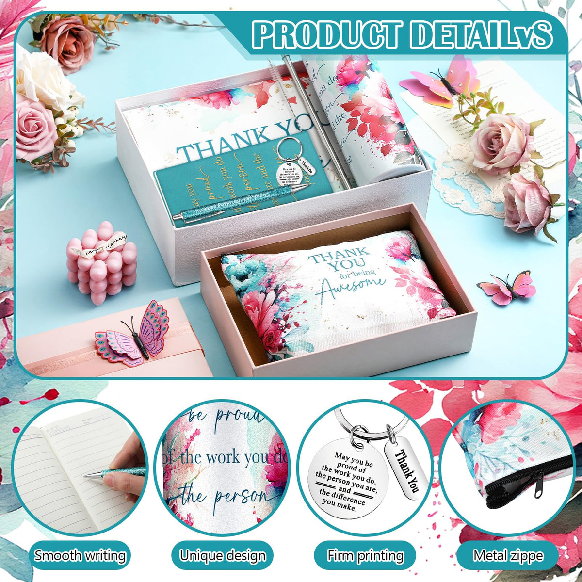 Wiwiqing makeup bag keeps cosmetics organized during commutes.