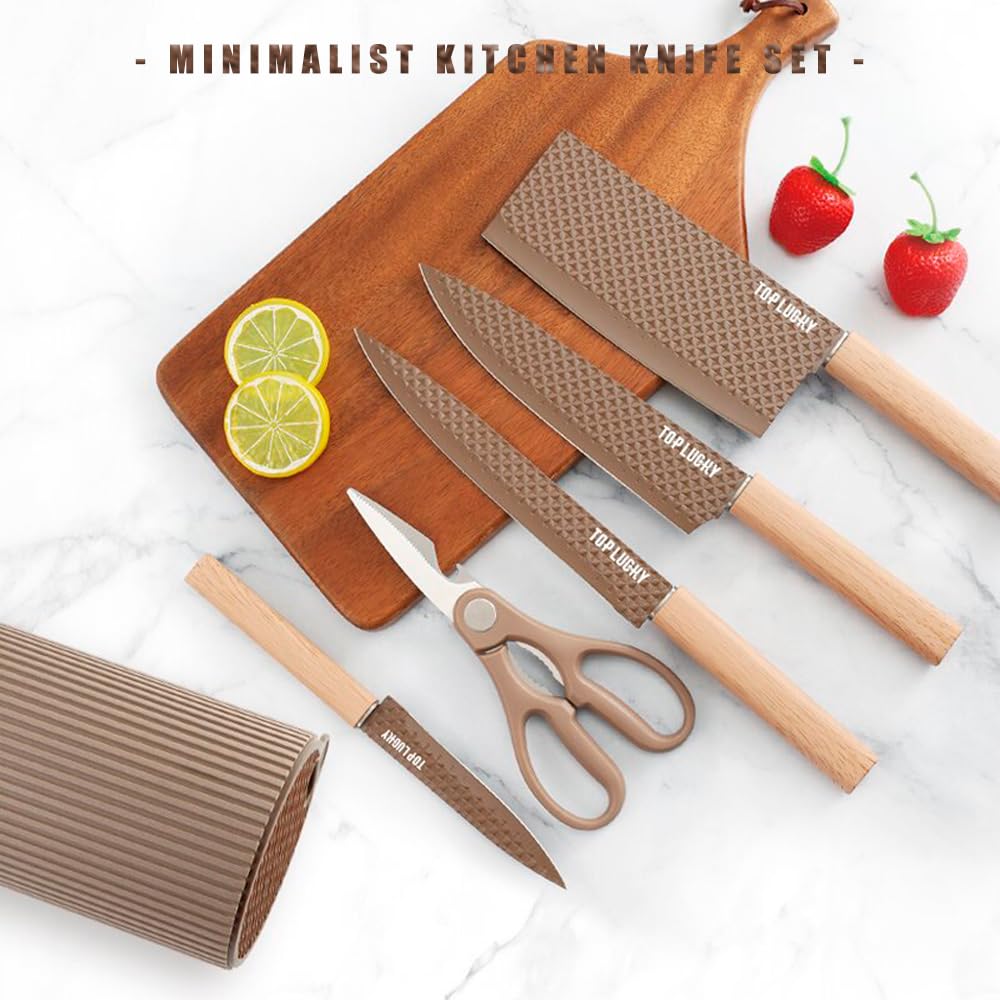 Wiztoynia 12-inch kitchen knife in action for clean, precise cuts