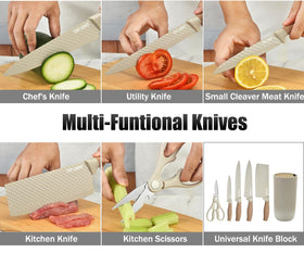 Wiztoynia 8-inch cleaver knife for robust meat prep