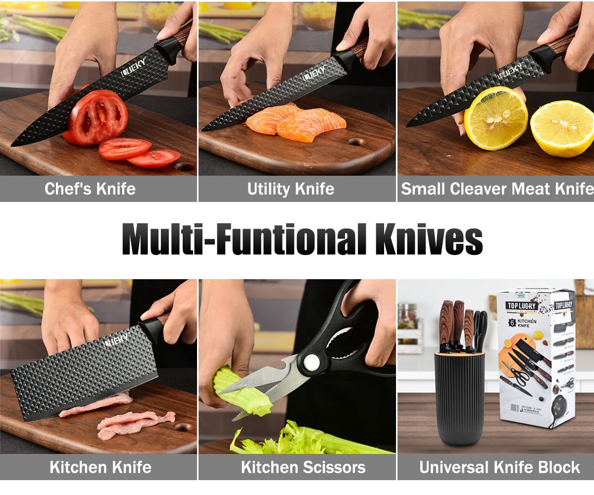 Wiztoynia 8-inch cleaver meat knife for solid, controlled meat prep.