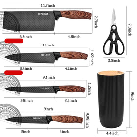 Wiztoynia knife with ergonomic grip and balanced weight for better control.