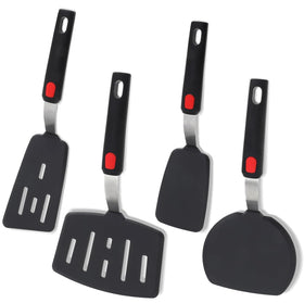 Wiztoynia silicone spatula set of four for nonstick cookware