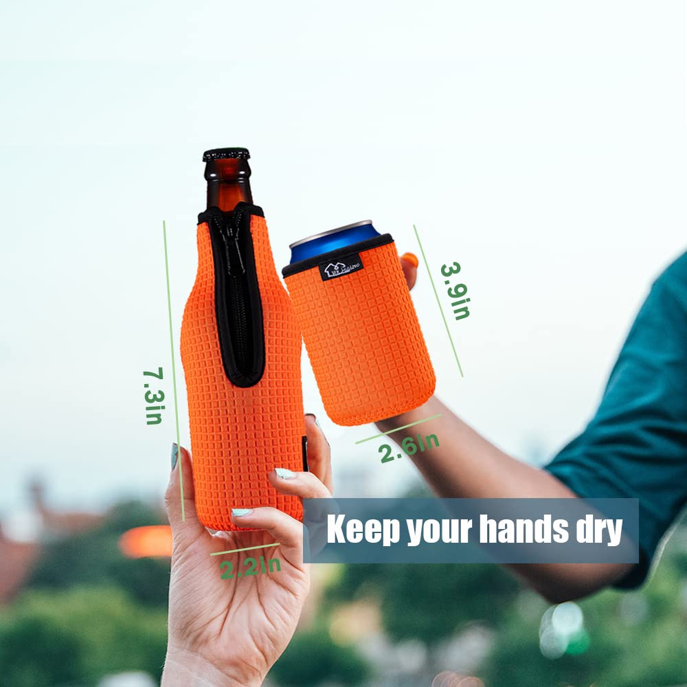 WK IEASON blue vivid color sleeve adds personality and keeps condensation away.