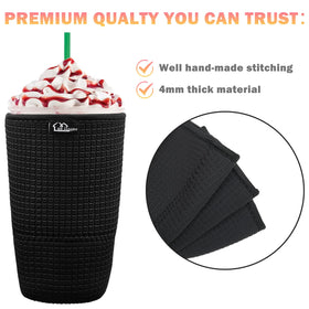WK IEASON foldable sleeve fits in a bag for on-the-go cooling.