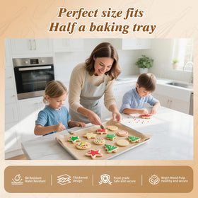 WKTML parchment in air fryer for healthier, less messy cooking.