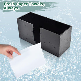 Wltotuay black-design dispenser adds privacy-friendly, unobtrusive style
