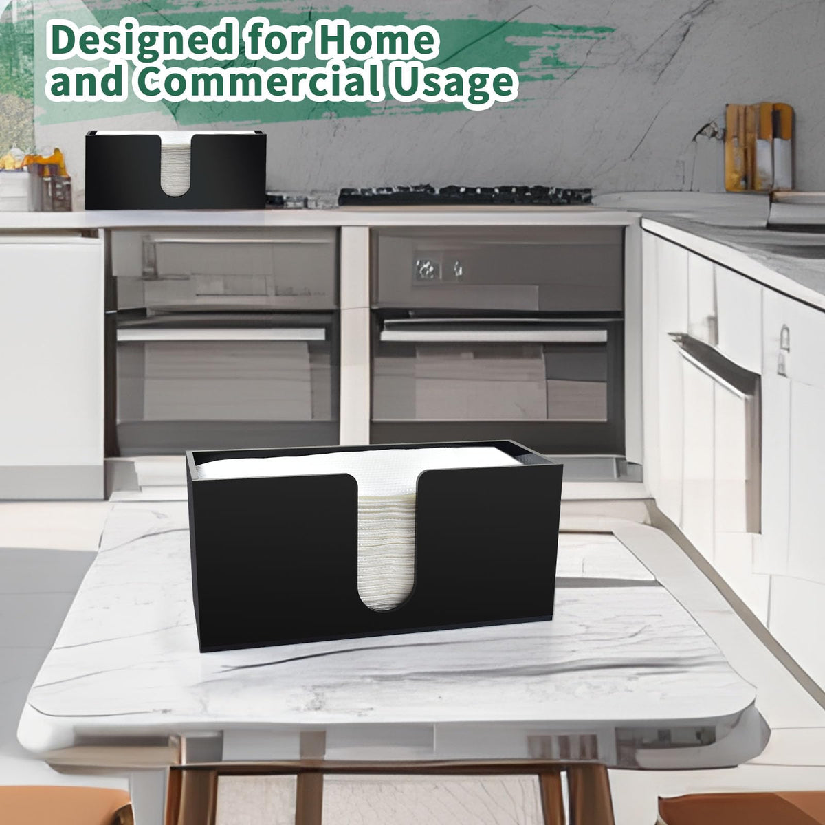 Wltotuay compact 10.7 x 5 x 4.1 inch holder fits neatly on a desk or counter