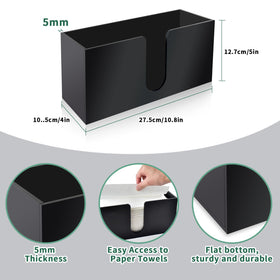 Wltotuay countertop paper towel holder in a kitchen setting for easy access