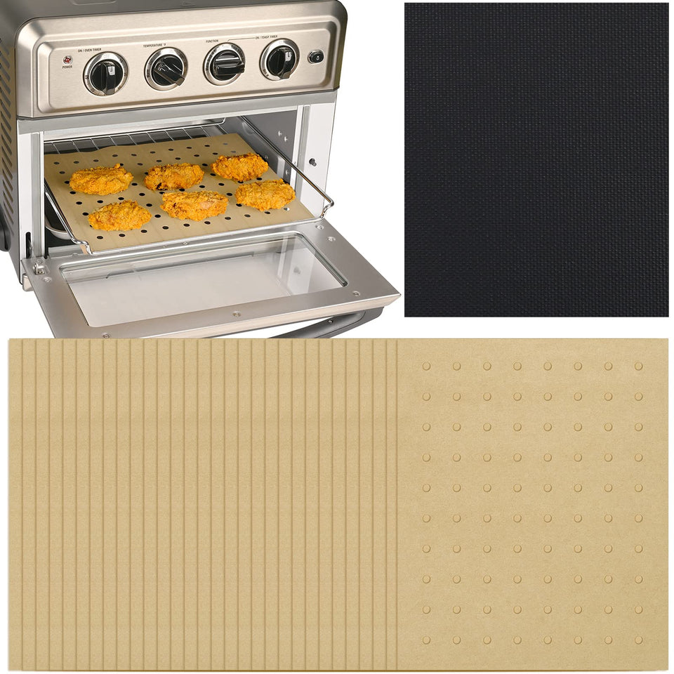 WMKGG air fryer liner 13x12 perforated rectangle for even heat distribution