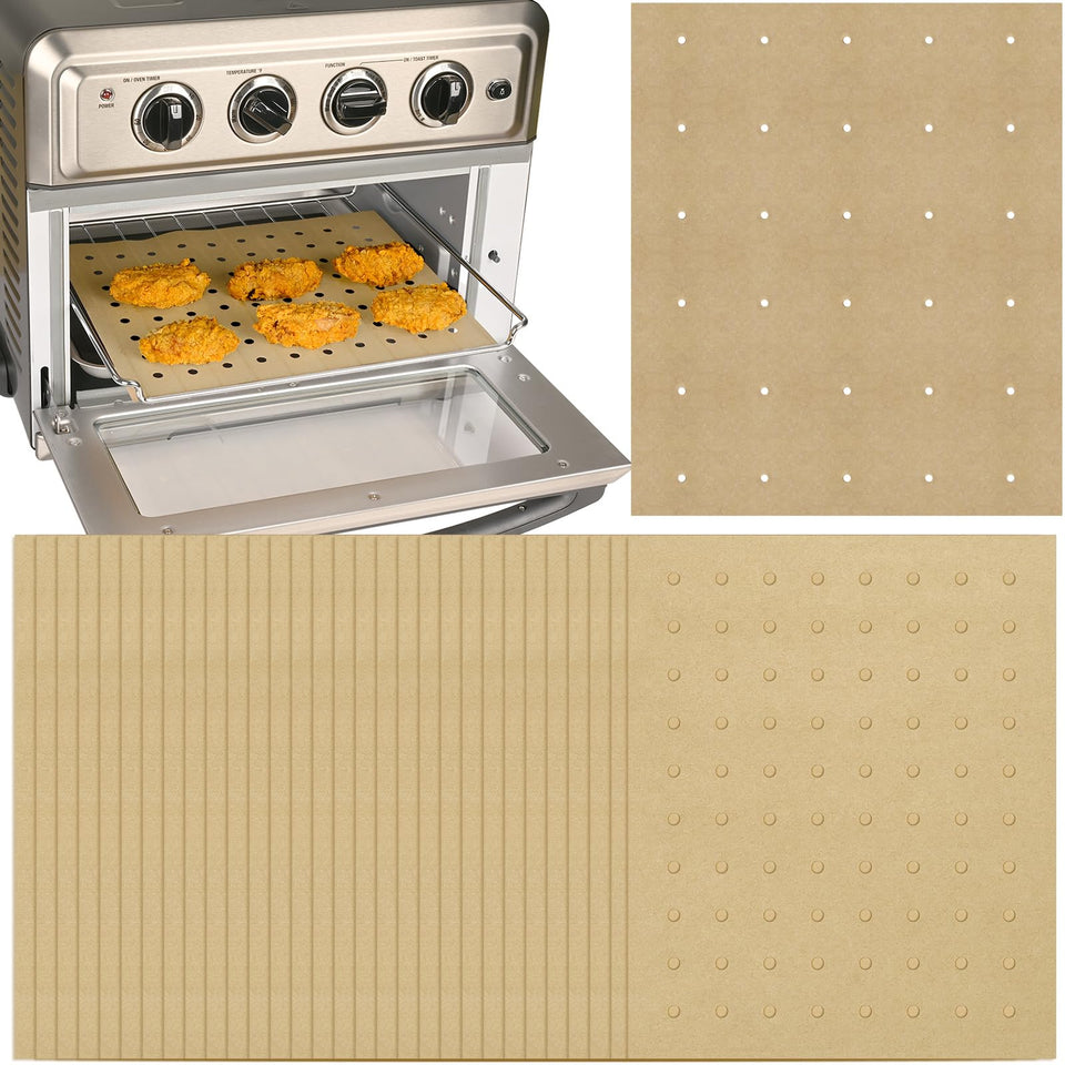 WMKGG air fryer parchment paper 11x9 perforated for even heat circulation