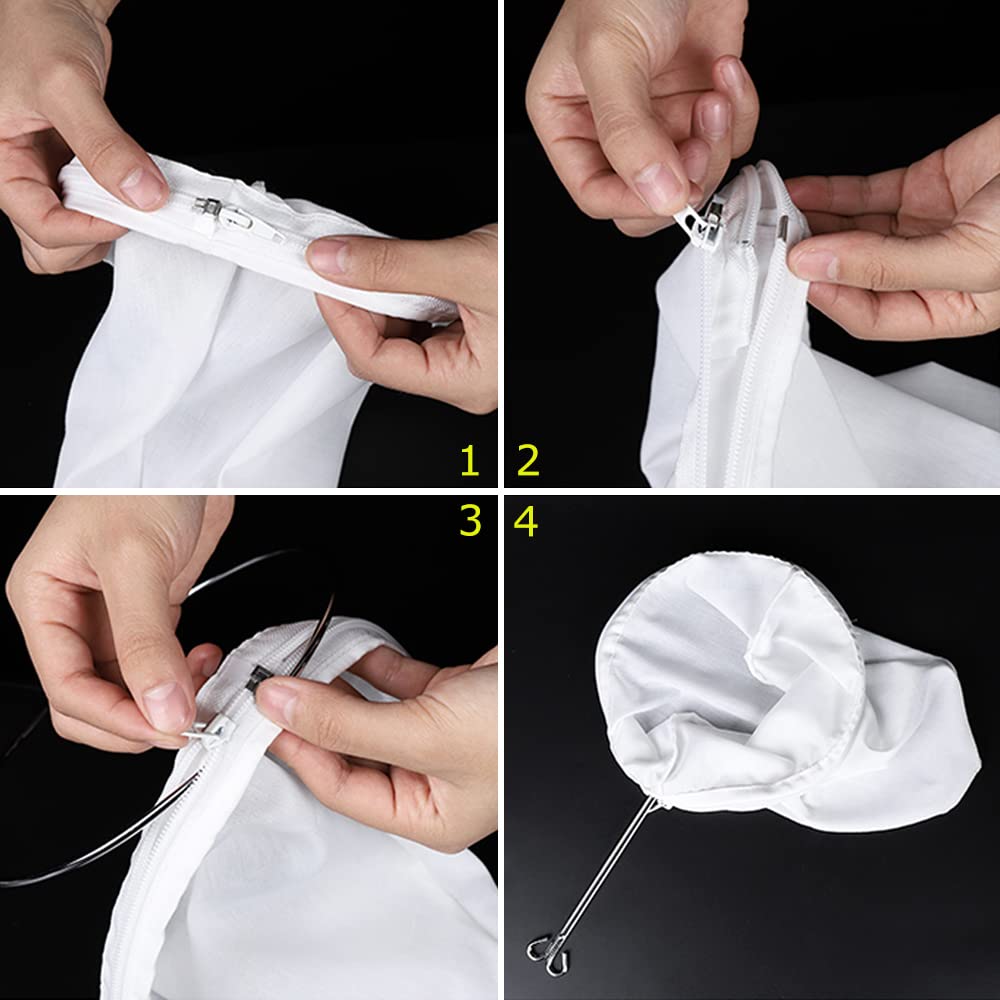 WMKGG small capacity filter bag for tight spaces in nut milk prep