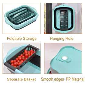 WMKJDS dish basin ideal for washing vegetables and fruits on the go