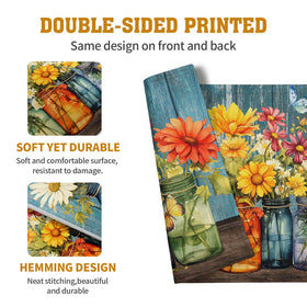 Machine washable Wnoesat placemats for easy care after meals