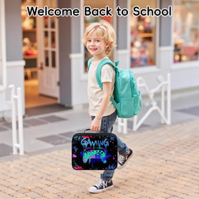 WOBAGMEN gamer lunch box packaging ready as a gift
