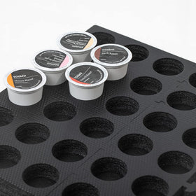 Wobivcs easy-clean coffee pod tray promotes tidy daily use.