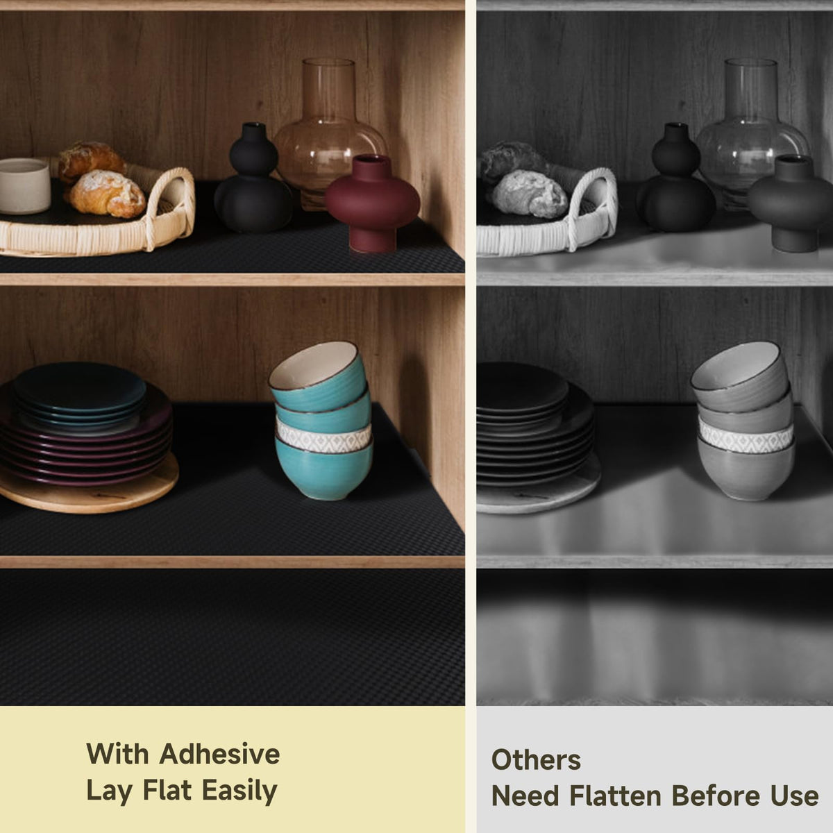 WochiTV liner in a drawer for improved organization and easy cleanup
