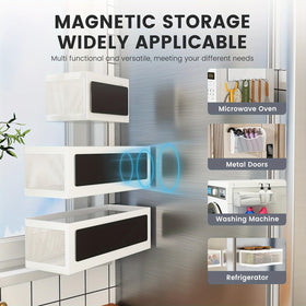 WOCHUANGSI mesh iron construction offers sturdy, rustproof storage with easy airflow.