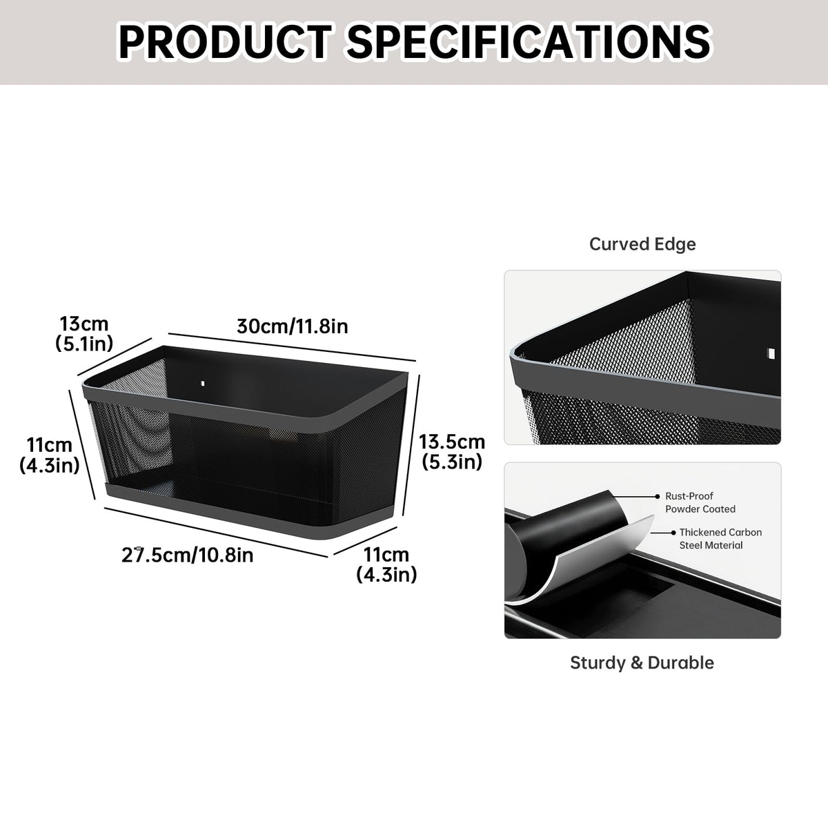 WOCUBEHOME magnetic shelf stores coffee beans within easy reach.