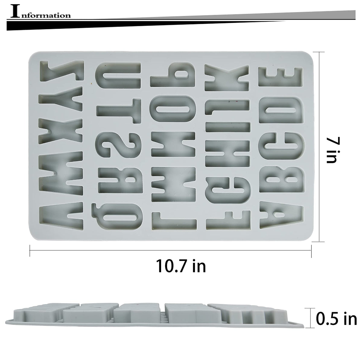 Wocuz letters mold packaging sets shown for gifting.