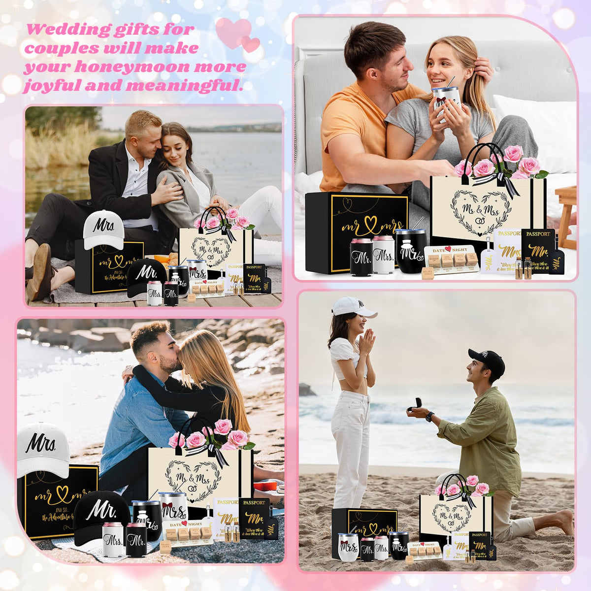 WOFIROY honeymoon wishing bottles capture memories from the trip