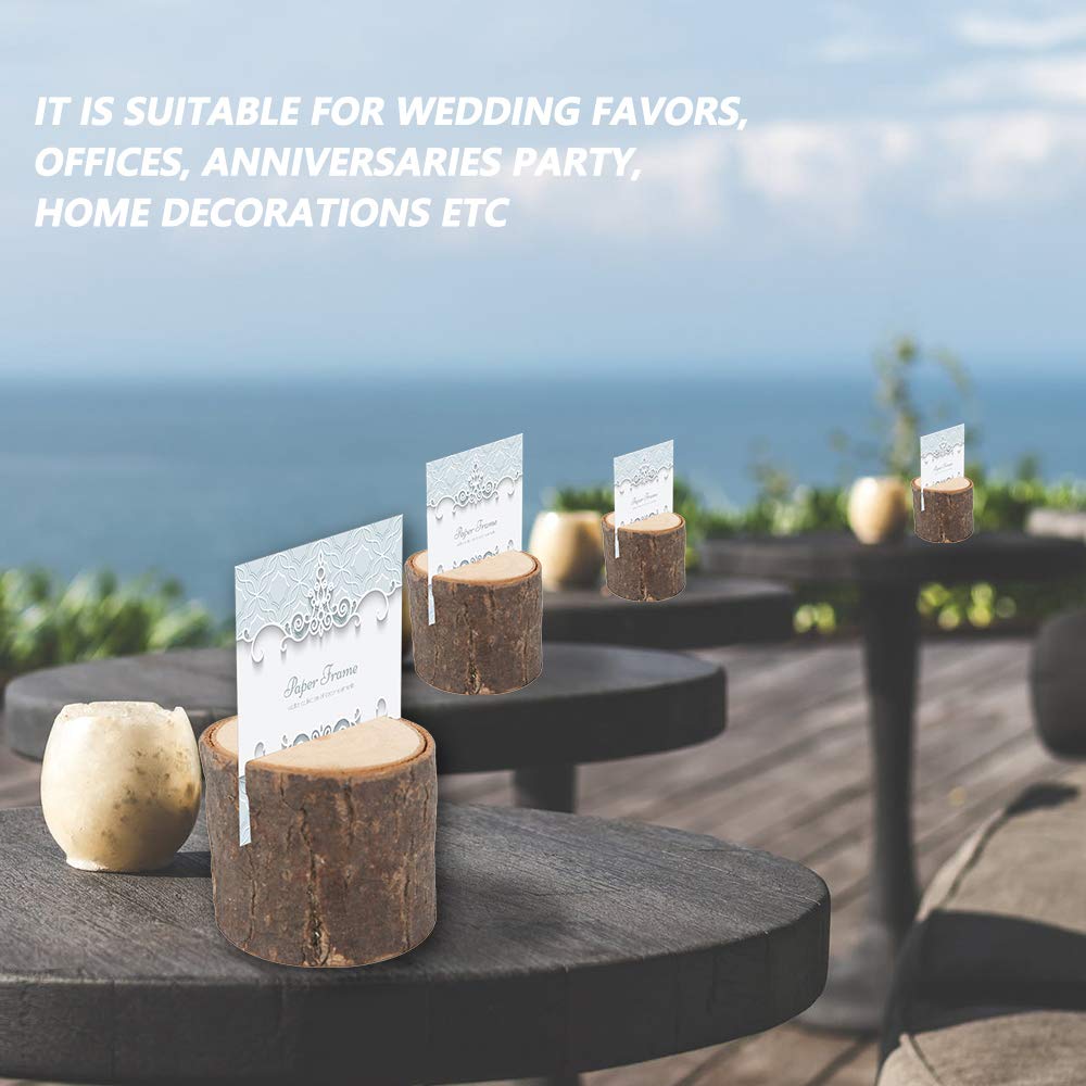 WOHENI kraft small tent cards pack for elegant event signage