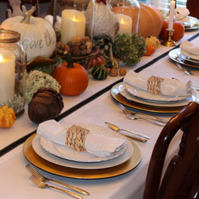 Woven water hyacinth napkin rings by skilled artisans for durable table accents