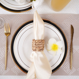 Easy to incorporate into casual or formal tablescapes
