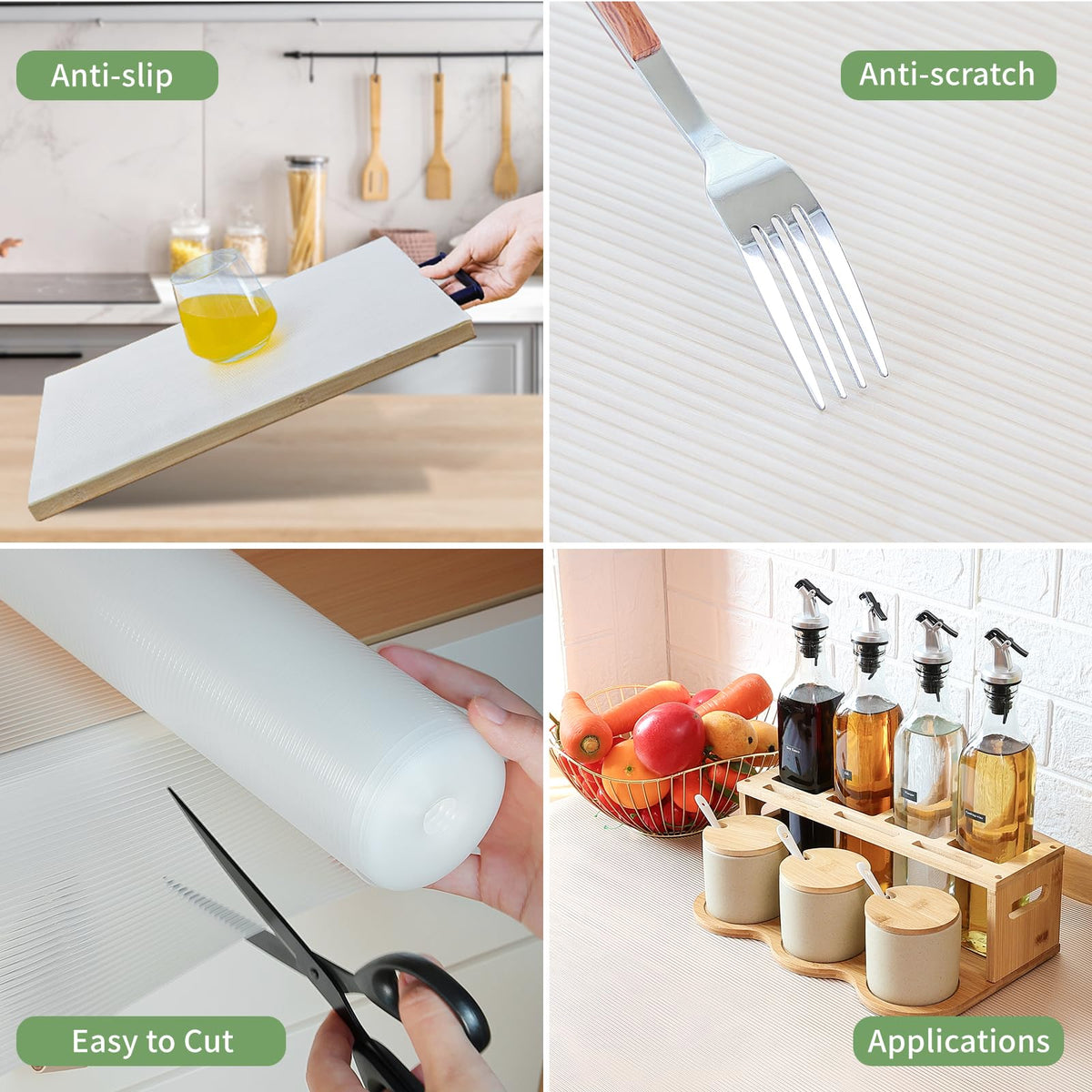 wohomuke BPA-free EVA liner is safe for food-contact surfaces