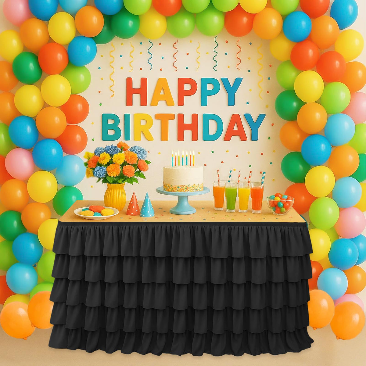 Versatile classroom and party decor suitable for dorms and celebrations