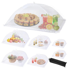 Wokuya 7Pack 40x24 food tent shields outdoor plates from insects