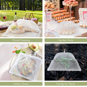 Wokuya large covers accommodate several plates at gatherings