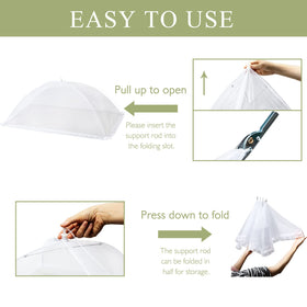 Wokuya pop up foldable design for quick setup and storage