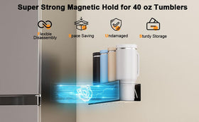 Wolera removable design makes repositioning easy on any fridge.