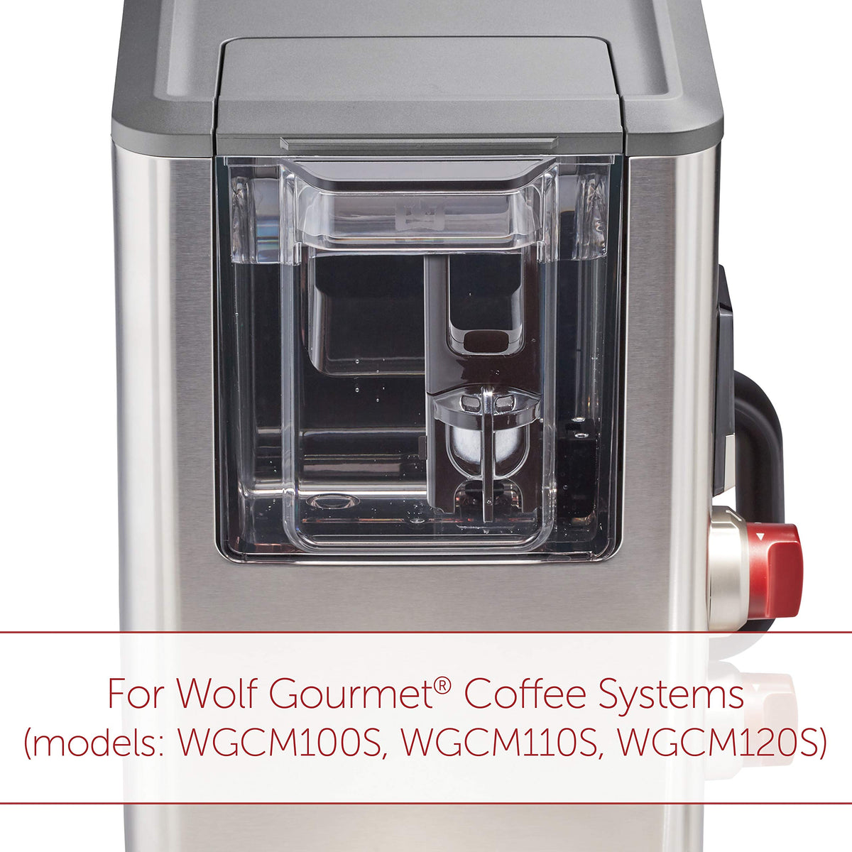 Wolf Gourmet WGCM350 removal demonstrates quick filter change.