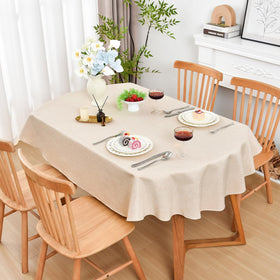 Wolkemer tablecloth close-up stitch detail shows precise edging and durable craftsmanship
