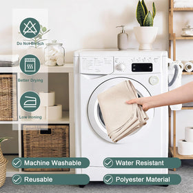 Wolkemer tablecloth ironing and wrinkle removal demonstration