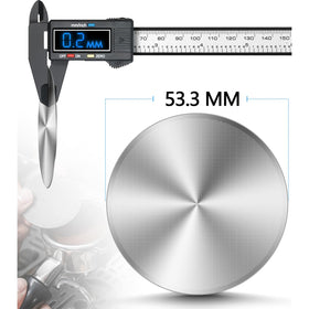 Wollibao 316 stainless puck screen close-up showing ultra-thin 0.2mm design