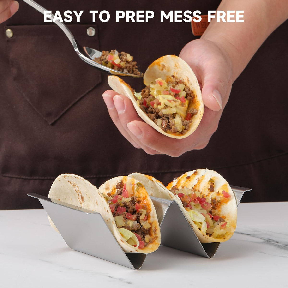 Woltic W dishwasher-safe cleanup after taco night
