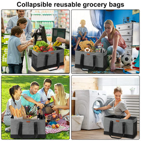 WONDAY tote in use for groceries, picnics, beach, and laundry storage
