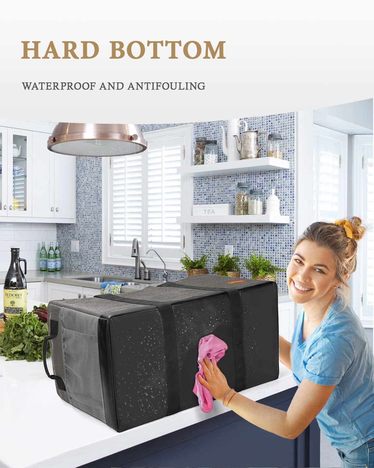 WONDAY extra-large capacity with interior pocket helps organize small items