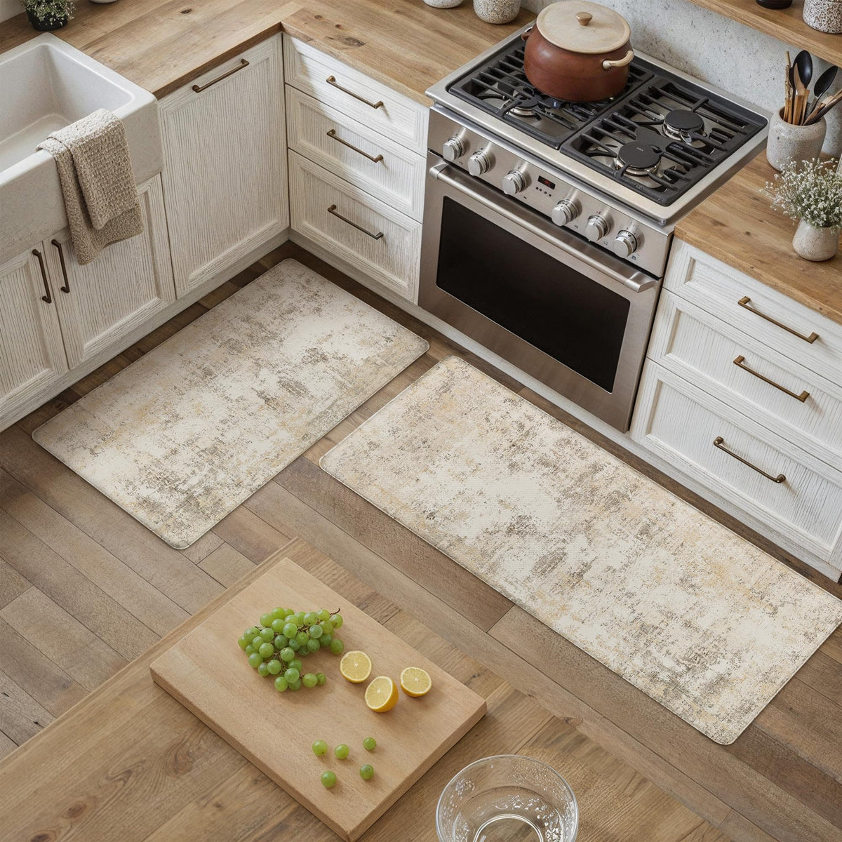 WondRg easy-clean finish dries fast and resists daily messes.