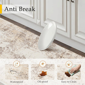 WondRg non-slip textured backing prevents slips on tile, wood, or laminate floors.