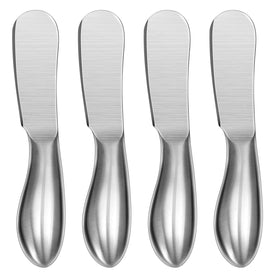 WoneNice 4-piece spreader set on a cheese board for effortless entertaining.