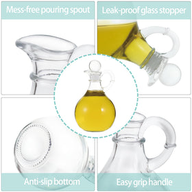 Wongblee pour-spout closeup showing mess-free pouring
